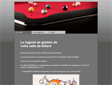 Tablet Screenshot of conceptmicrobillard.com